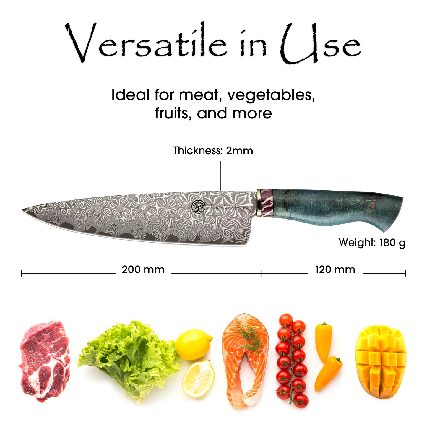 Chefmesser ''Brienz'' 20cm - Pure Mastery®
