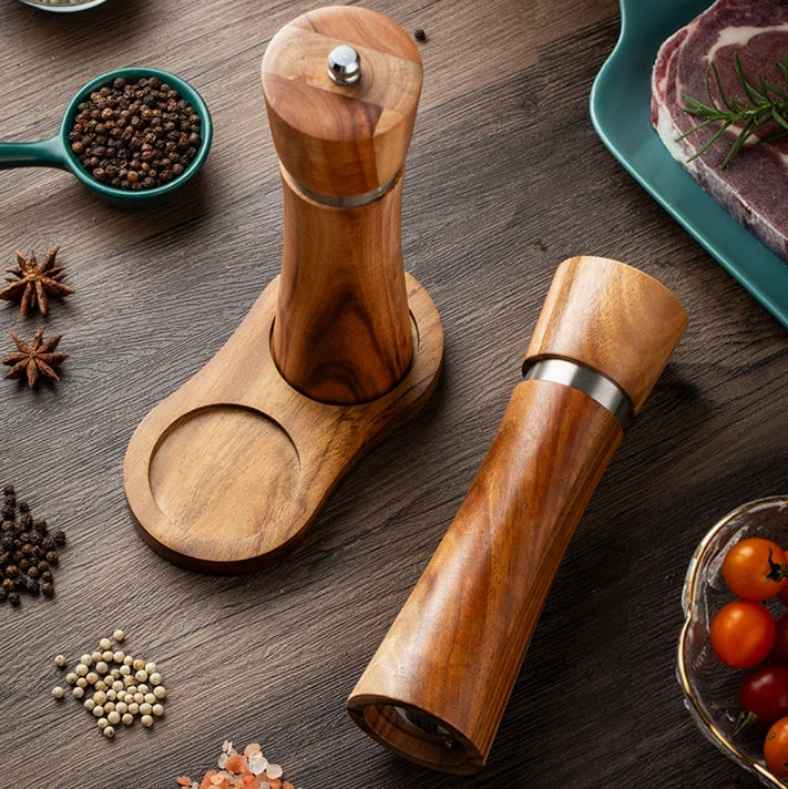 Salz- & Pfeffermühlen-Set aus Akazienholz – Pure Moments®
