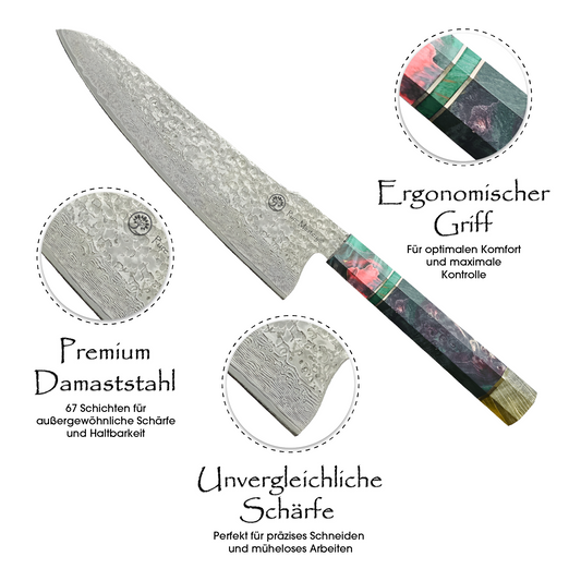 Chefmesser ''Lugano'' 22cm - Pure Mastery®