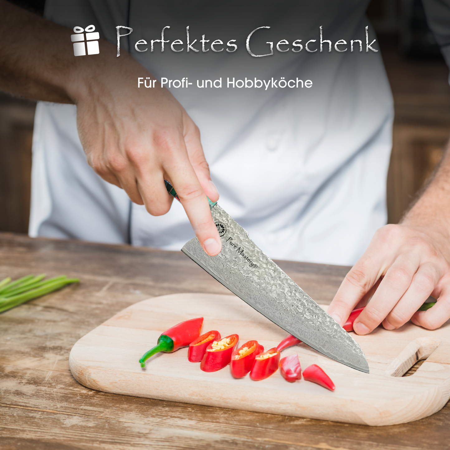 Chefmesser ''Lugano'' 22cm - Pure Mastery®