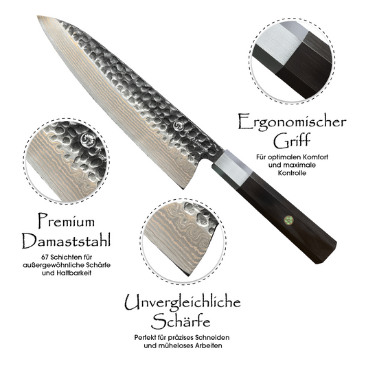 Chefmesser ''Monaco'' 20cm - Pure Mastery®